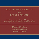 Image of Book Cover Glazer and Fitzgibbon on Legal Opinions