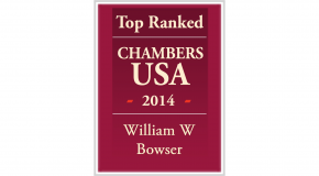 William Bowser Chambers USA Top Ranked 2014