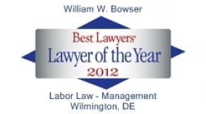 William Bowser Best Lawyers Lawyer of the Year 2012