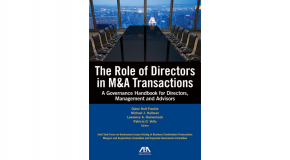 The Role of Directors in M&A Transactions Book Cover