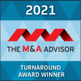 2021 M&A Advisor Turnaround Award Winner Logo